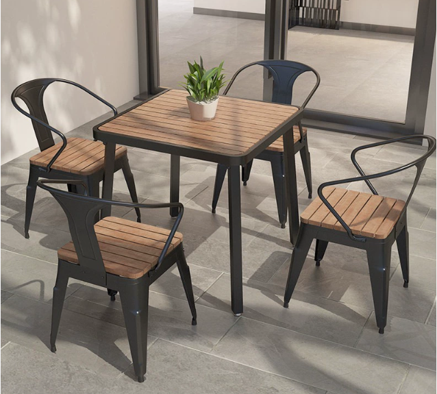 outdoor table and chair set